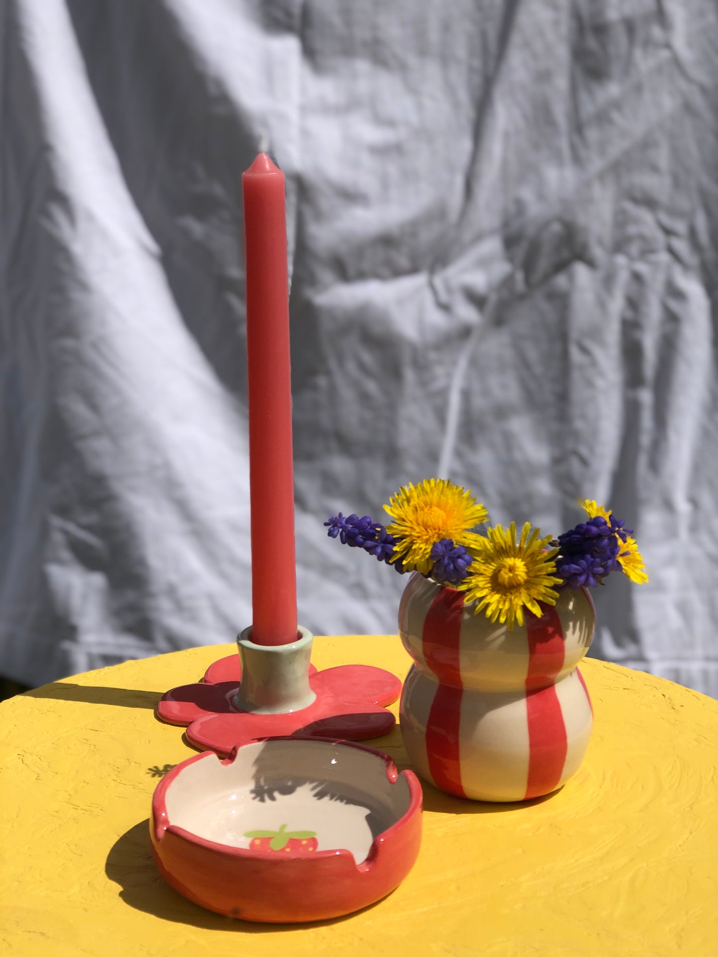 Bougeoir Fleur